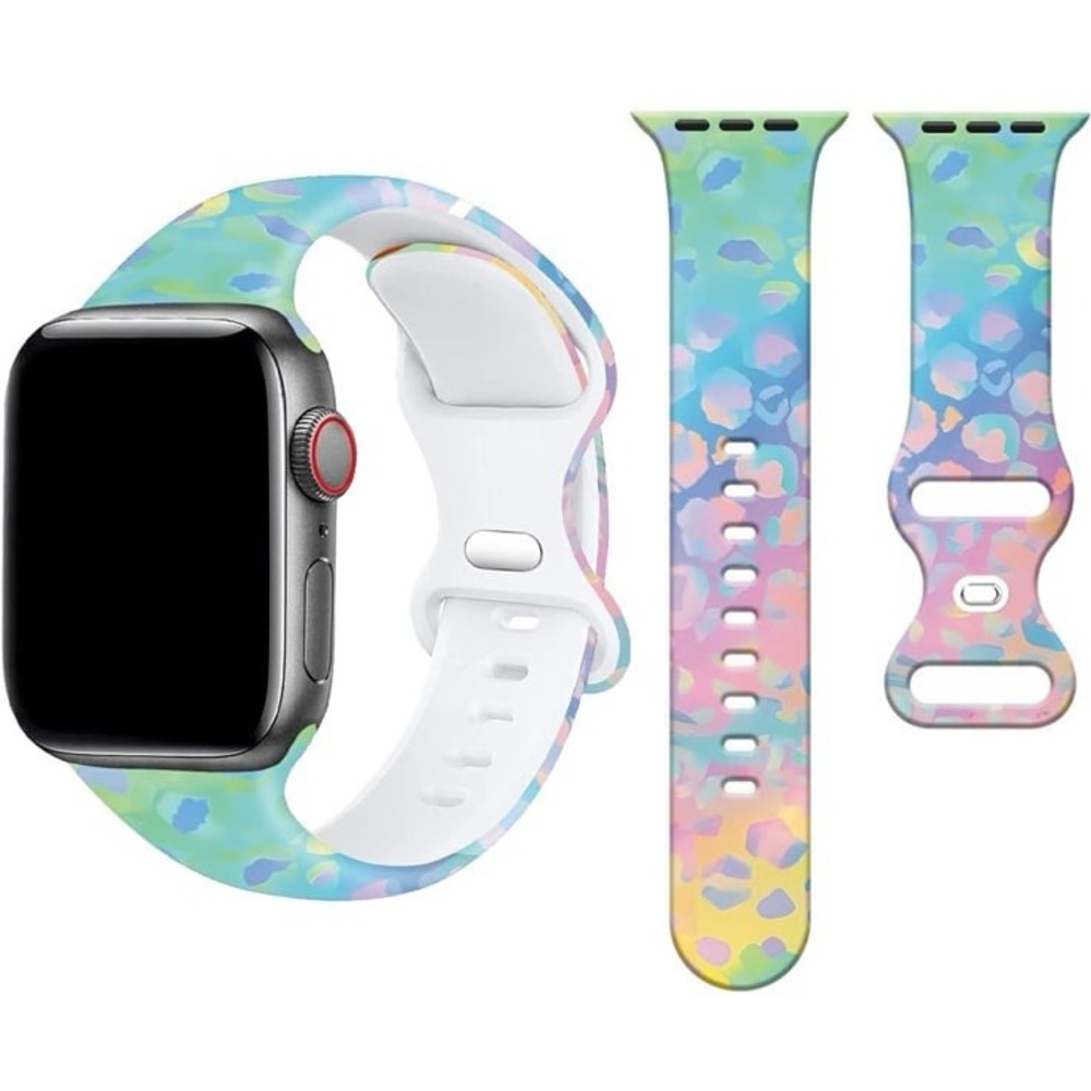 Marble Texture Watch Bands Compatible with Apple‎ Watch,Adjustable Purple Marble